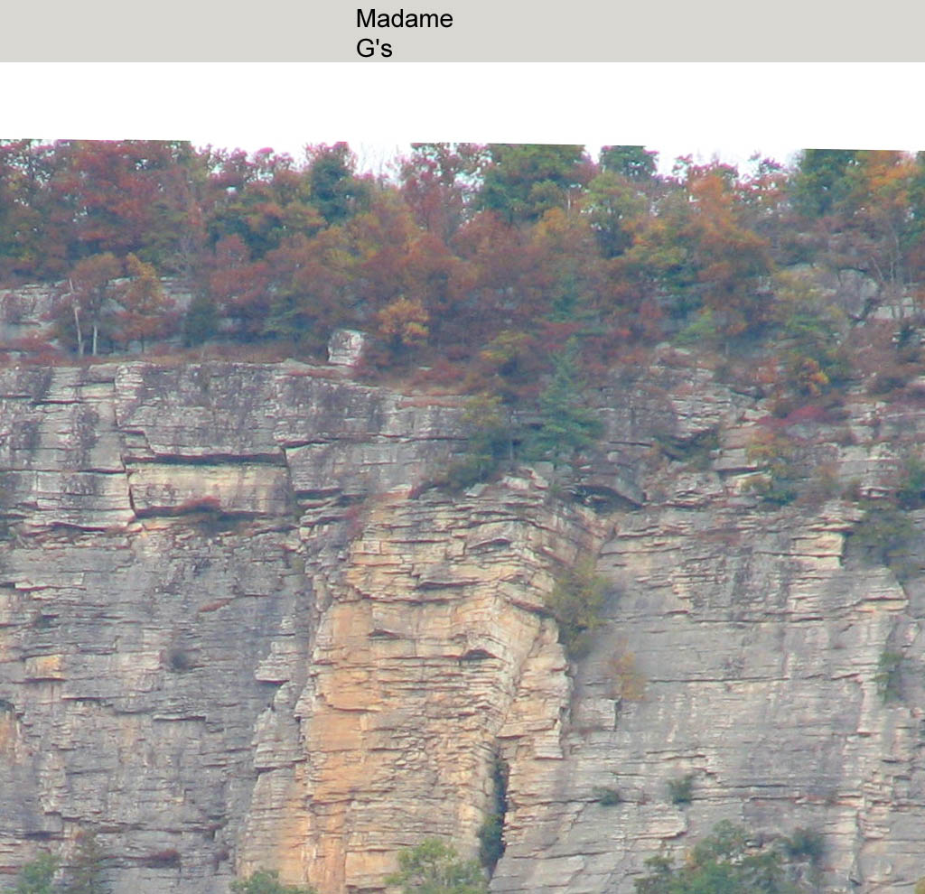 Panorama of the Near Trapps and Trapps taken at full zoom, part 2. (Category:  Rock Climbing and Ice Climbing)