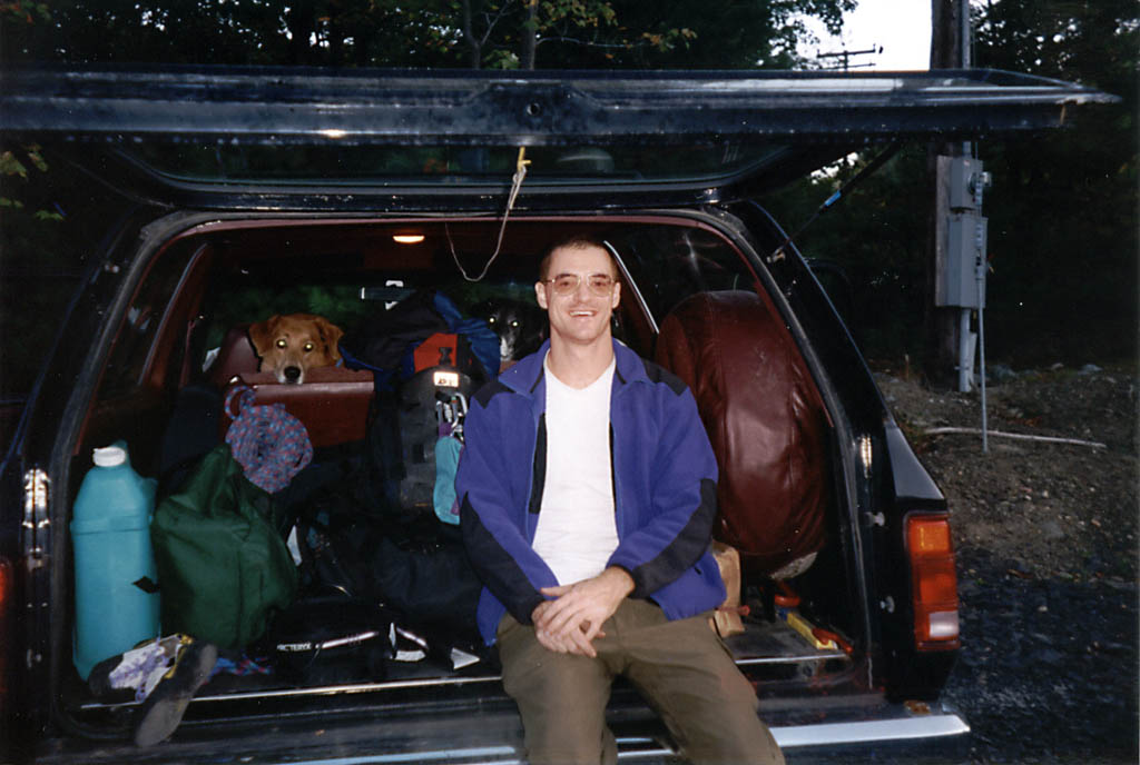 Happy at the end of a great trip. (Category:  Rock Climbing)