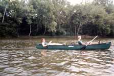 Me and Sarah relaxing. (Category:  Paddling)