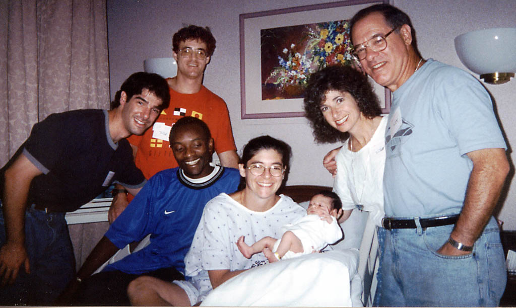 The whole family: Brett, Hussein, me, Rachel, Nassor, Mom and Dad. (Category:  Family)