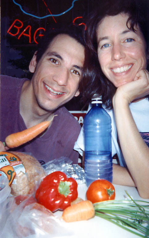 Joined for lunch by Beth and Jonathan. (Category:  Biking)