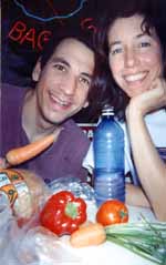 Joined for lunch by Beth and Jonathan. (Category:  Biking)