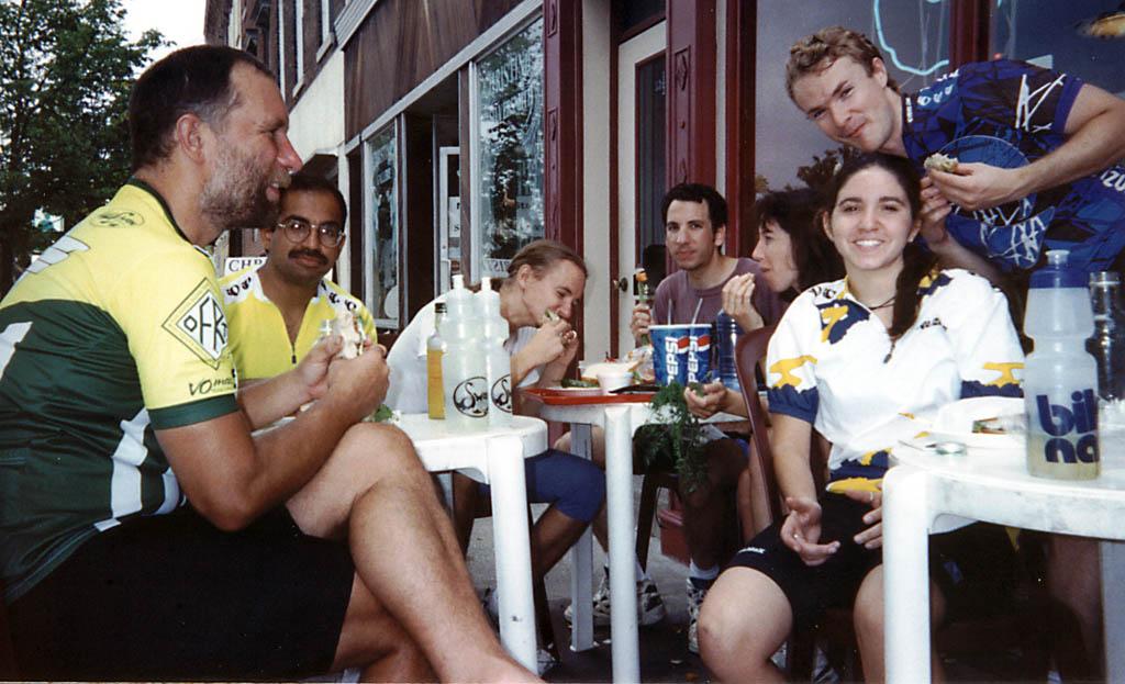 Mike, Rajesh, Matt, Jonathan, Beth, Josh, Sandi (Category:  Biking)