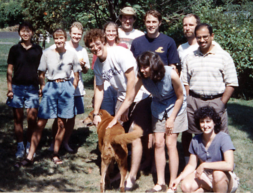 A relaxing pancake breakfast the next morning with Jinmi, Rebecca, Josh, me, Nicole, Frank, Beth, Will, Mike, Rajesh and Marci. (Category:  Biking)