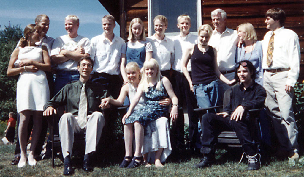 The whole family.  Rebecca, Mike Joe, Carl, JonJ, Jen, Joanna, Jill, Josh, Luke, Jocelyn, John, Carol, Jonah and Dave. (Category:  Party)