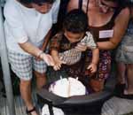 Nassor's first birthday. (Category:  Family)