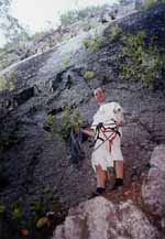 Bob and I getting ready to attempt some 5.11 sport climb. (Category:  Rock Climbing)