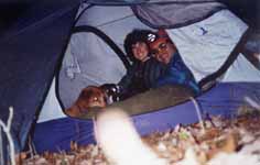 Backpacking with Marci, Mandel and Lance in Shenandoah National Park. (Category:  Backpacking)