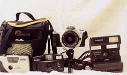 My camera collection. (Category:  Photography)