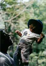 Hussein and Sophia. (Category:  Hiking)