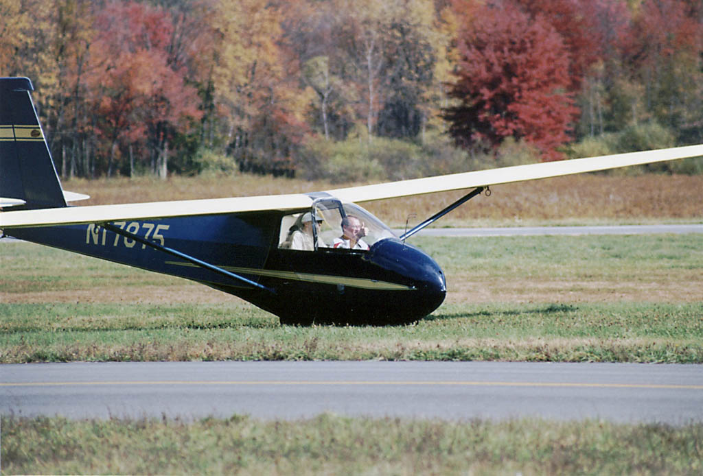 Glider rides for Dad's 60th birthday. (Category:  Family)