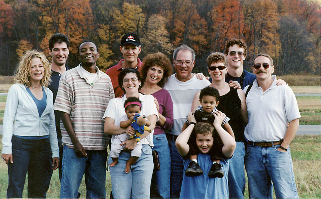 Sherri, Brett, Hussein, Frank, Rachel, Sophia, Mom, Dad, Josh, Nassor, Marlaine, me, Rick. (Category:  Family)