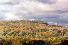 South Hill with the leaves changing colors. (Category:  Residence)