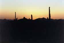 Sunset in the desert. (Category:  Family)
