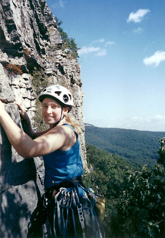 Julia. (Category:  Rock Climbing)