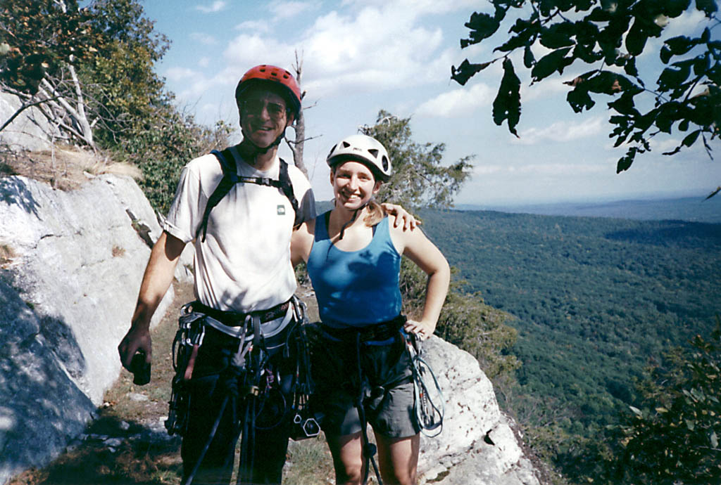 Me and Julia. (Category:  Rock Climbing)