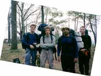 Lance, me, Mandel, Daniel, Rajesh, Josh. (Category:  Backpacking)