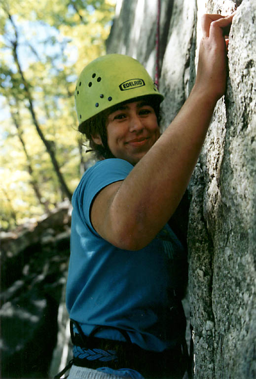 Liz. (Category:  Rock Climbing)