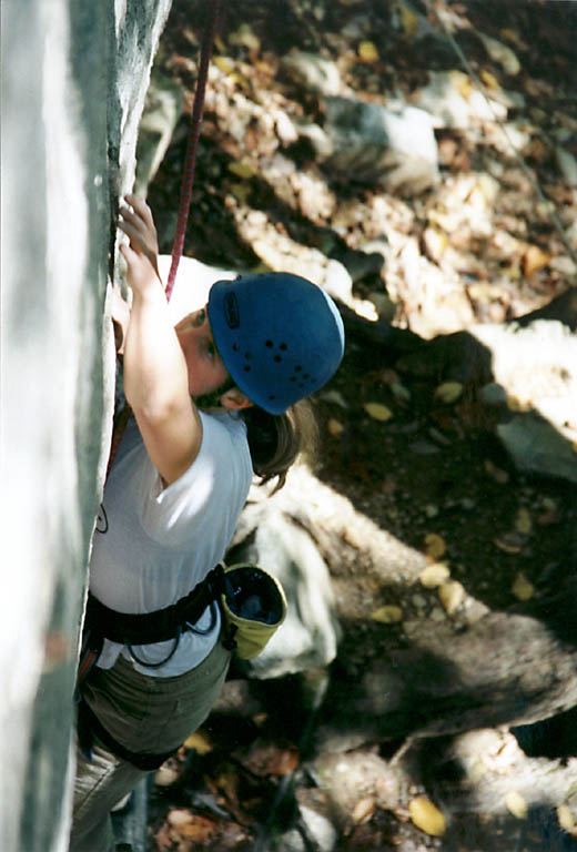 Julia. (Category:  Rock Climbing)