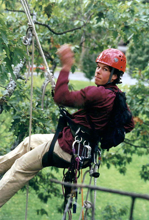 Brendan. (Category:  Tree Climbing)