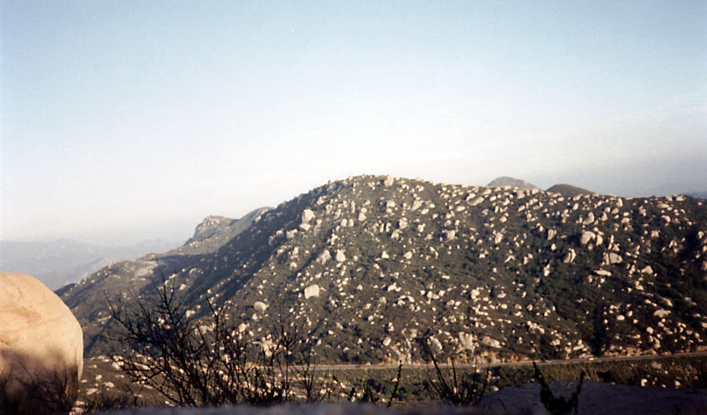 Bouldering at Santee. (Category:  Rock Climbing)