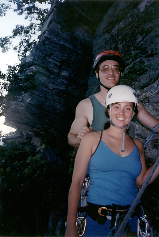 Me and Whitney. (Category:  Rock Climbing)