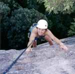 Whitney climbing. (Category:  Rock Climbing)