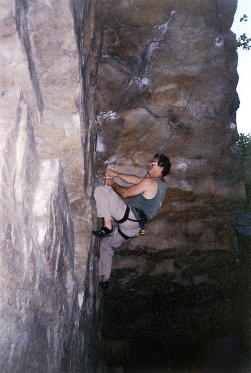 Working Trash Can. (Category:  Rock Climbing)