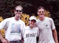 Tom, Lauren and me at the end of the day. (Category:  Rock Climbing)