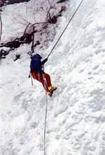 Rappelling (Category:  Ice Climbing)