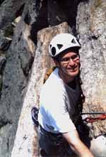 Climbing with Tom in the Gunks. (Category:  Rock Climbing)