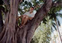 Me in what looks like a Banyan tree. (Category:  Family)