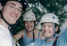 Me, Katie and Jen. (Category:  Rock Climbing)
