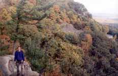 At the top of the Near Trapps. (Category:  Rock Climbing)