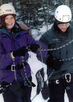 Emilie and Doug. (Category:  Ice Climbing)