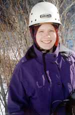Emilie. (Category:  Ice Climbing)