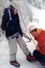 Veronica and Dan. (Category:  Ice Climbing)