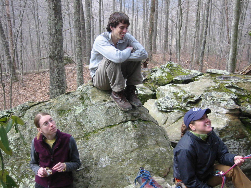 Deena, Paul and Lindsay (Category:  Rock Climbing)