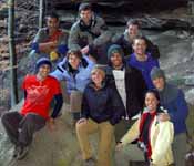 End of trip group photo.  Joe, Jerry, Alana, Peter, Lindsay, Vijay, Shern, me, Jeanine and Kyle. (Category:  Rock Climbing)