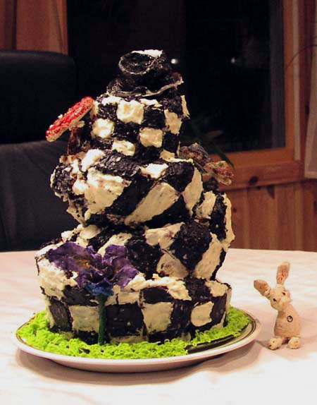 The cake. (Category:  Party)