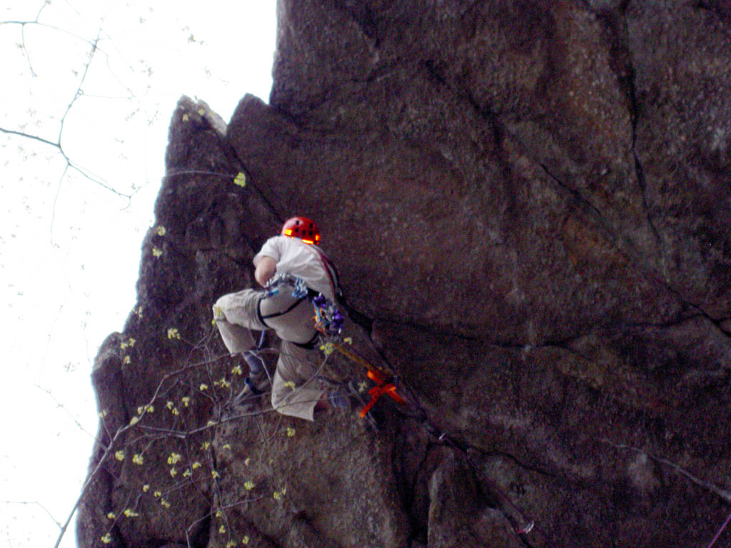 Nearly done with Kansas City. (Category:  Rock Climbing)