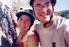 Alana and me (Category:  Rock Climbing)