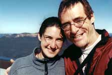 Lauren and me at Echo Point. (Category:  Travel)