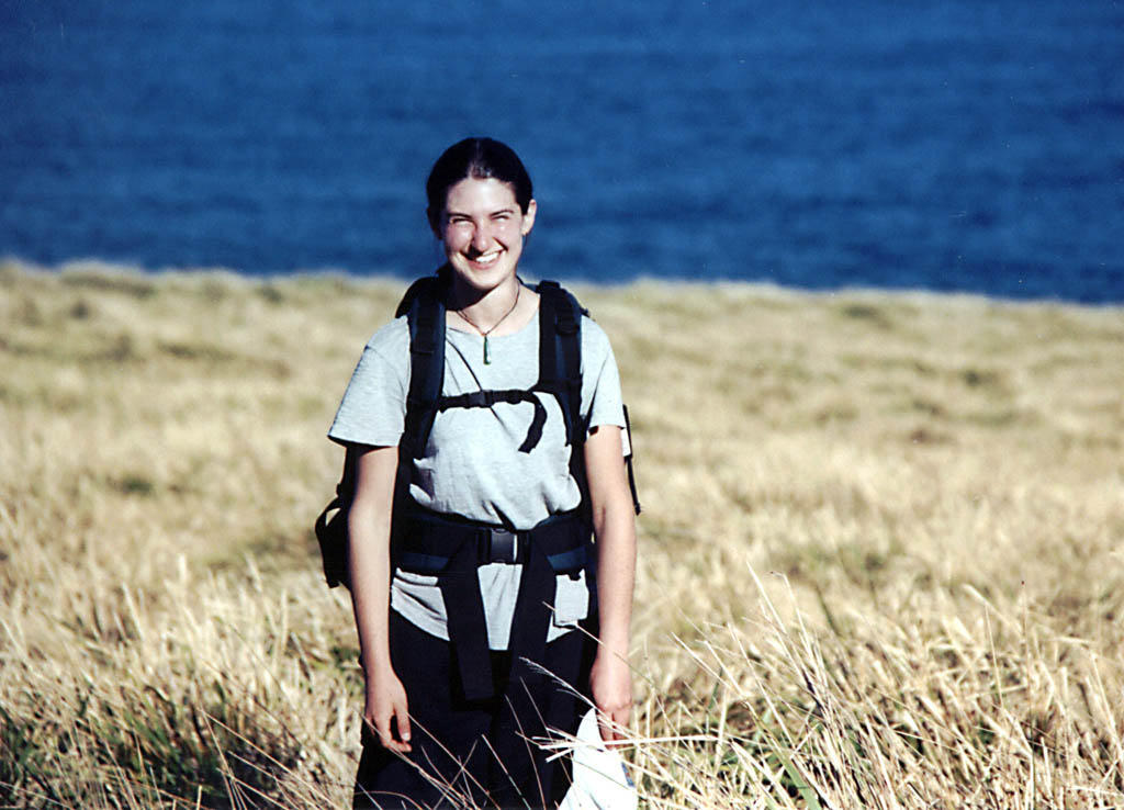 Lauren hiking. (Category:  Travel)