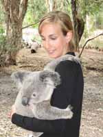 Anna with a Koala (Category:  Travel)