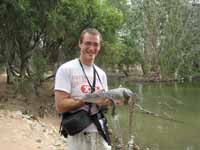 Me with a Crocodile (Category:  Travel)