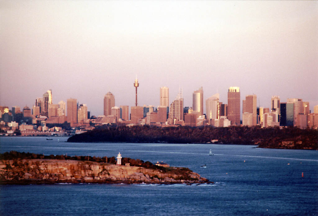 Sunrise over Sydney.  Seen from North Head. (Category:  Travel)