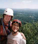 Heidi and me (Category:  Rock Climbing)