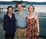 Brielle, me and Tina on the shore of Seneca Lake. (Category:  Party)