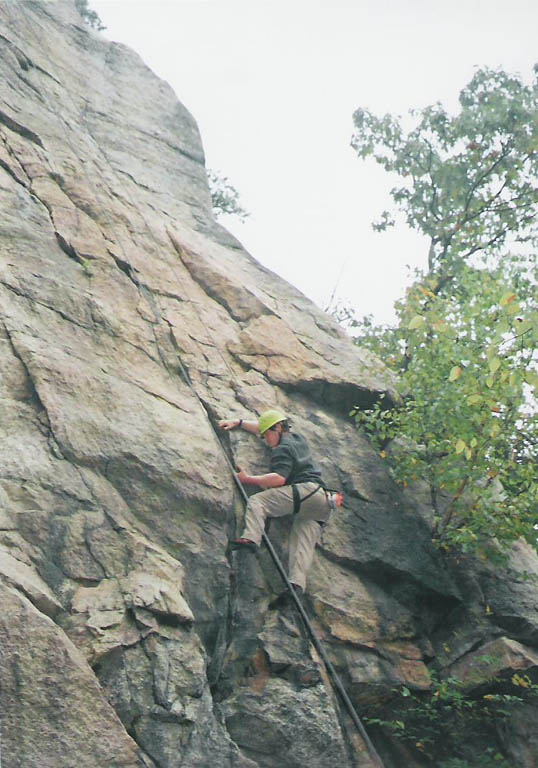 Michael <i>-- photo provided by Alina</i> (Category:  Rock Climbing)